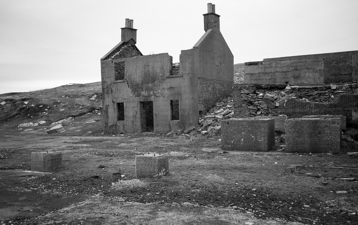 Herring Station, Aith Voe, Bressay, Shetland