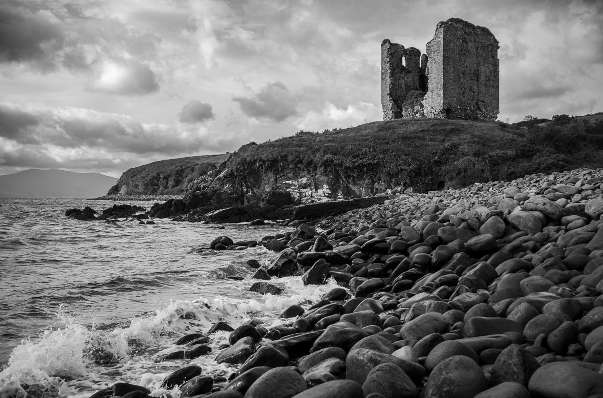Minard Castle, Kerry, Ireland