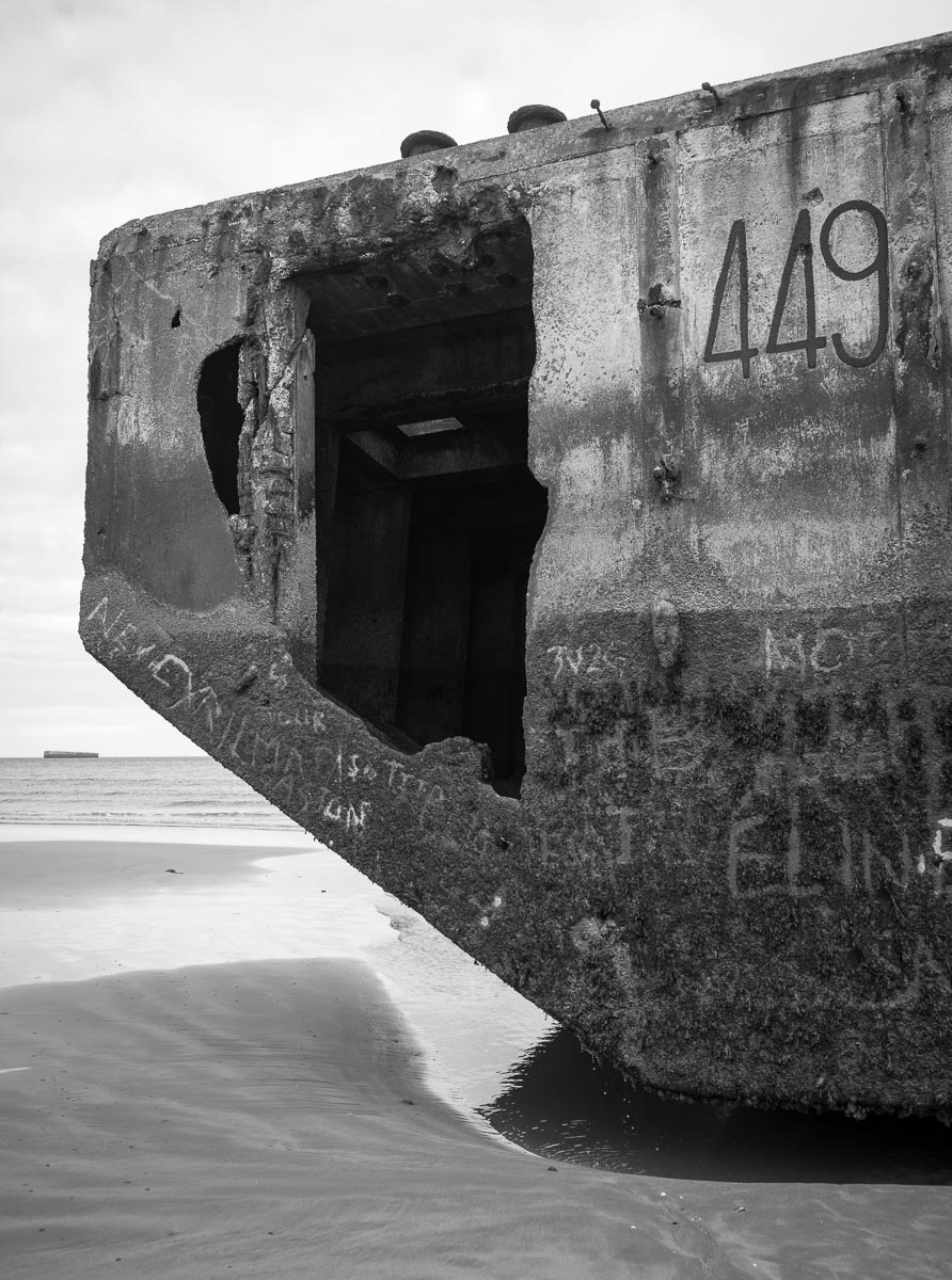 Mulberry Harbour, Arromanches-les-Bains, France