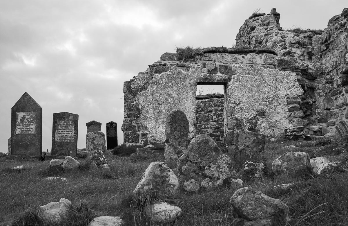 Teampull na Trionaid, Carinish, North Uist, Scotland